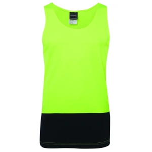 JB's Hi Vis Traditional Singlet - Thumbnail Image 2
