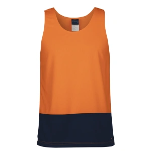 JB's Hi Vis Traditional Singlet - Thumbnail Image 4