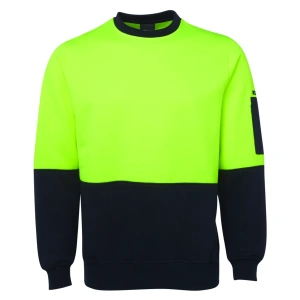 JB's Hi Vis Fleecy Crew - Thumbnail Image 2