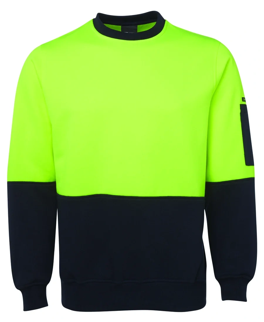JB's Hi Vis Fleecy Crew - Image 2