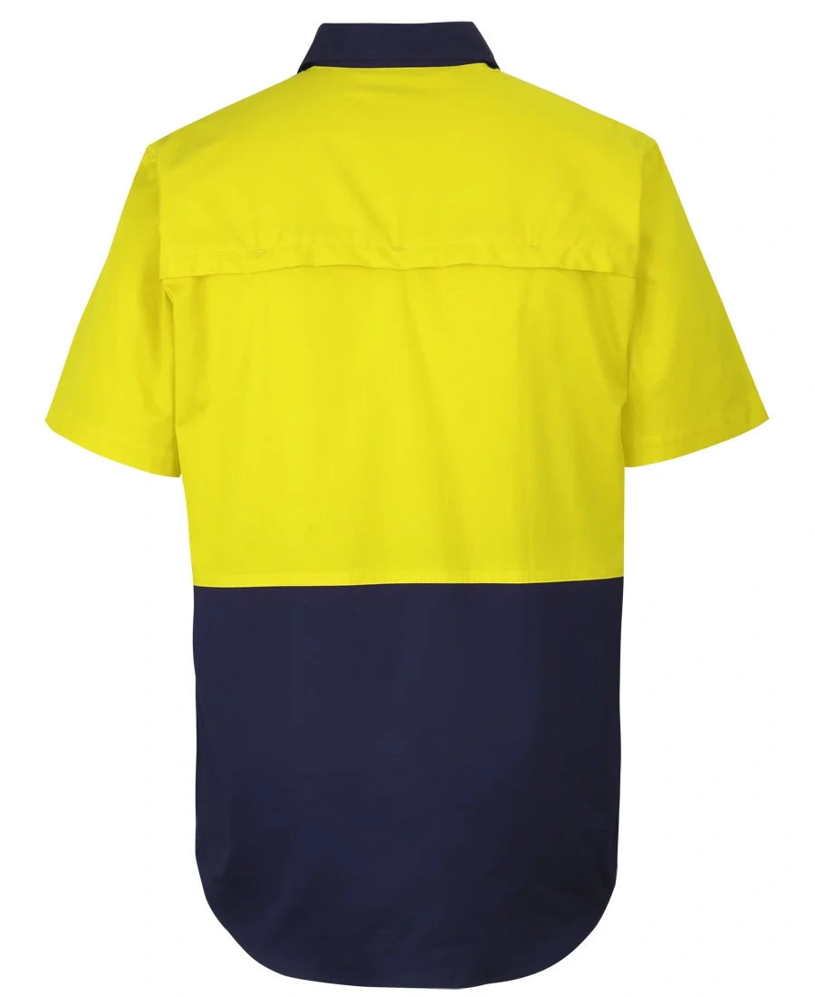 JB's Hi Vis Close Front S/S 150g Work Shirt - Image 5