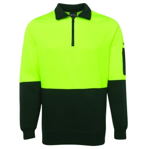 JB's Hi Vis 1/2 Zip Fleecy - Thumbnail Image 4