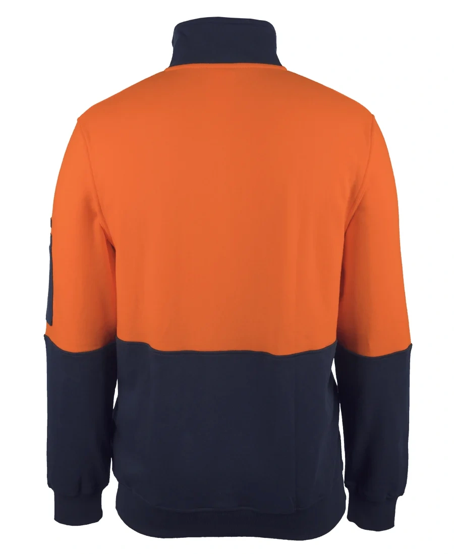JB's Hi Vis 310 Cotton 1/2 Zip Fleece - Image 3