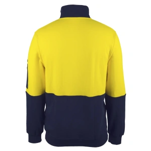 JB's Hi Vis 310 Cotton 1/2 Zip Fleece - Thumbnail Image 5
