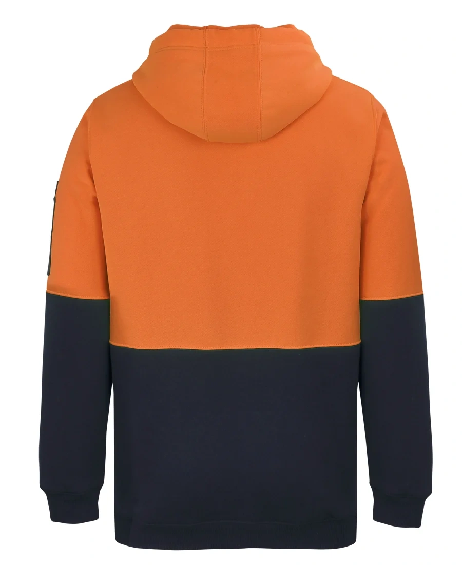 JB's Hi Vis 1/2 Zip Hoodie - Image 5