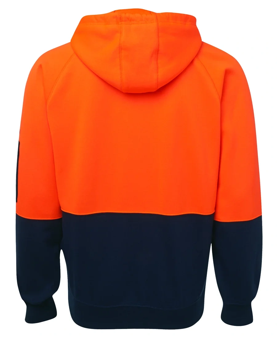 JB's Hi Vis Full Zip Fleecy Hoodie - Image 5