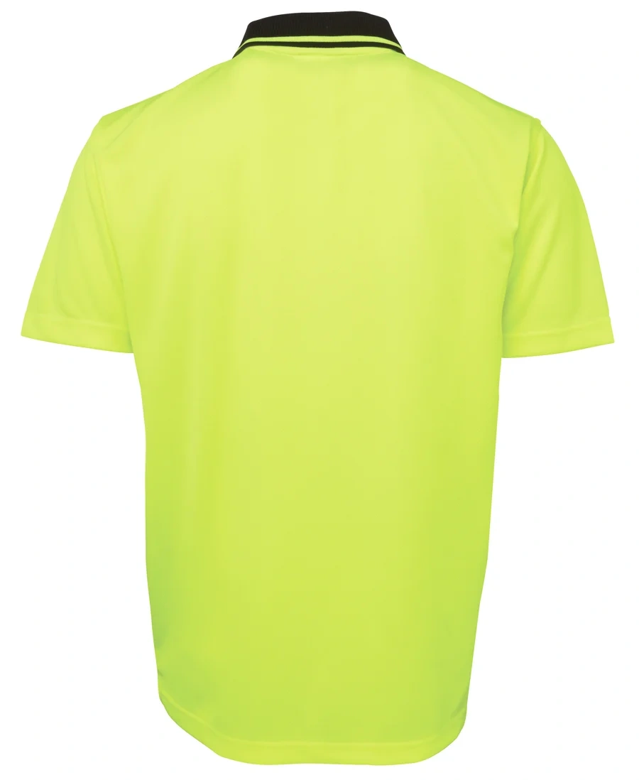 JB's Adults and Kids Hi Vis Non Cuff Traditional Polo - Image 3