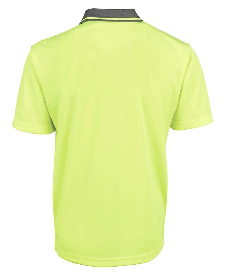JB's Adults and Kids Hi Vis Non Cuff Traditional Polo - Image 5
