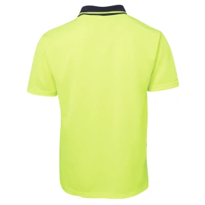 JB's Adults and Kids Hi Vis Non Cuff Traditional Polo - Thumbnail Image 11
