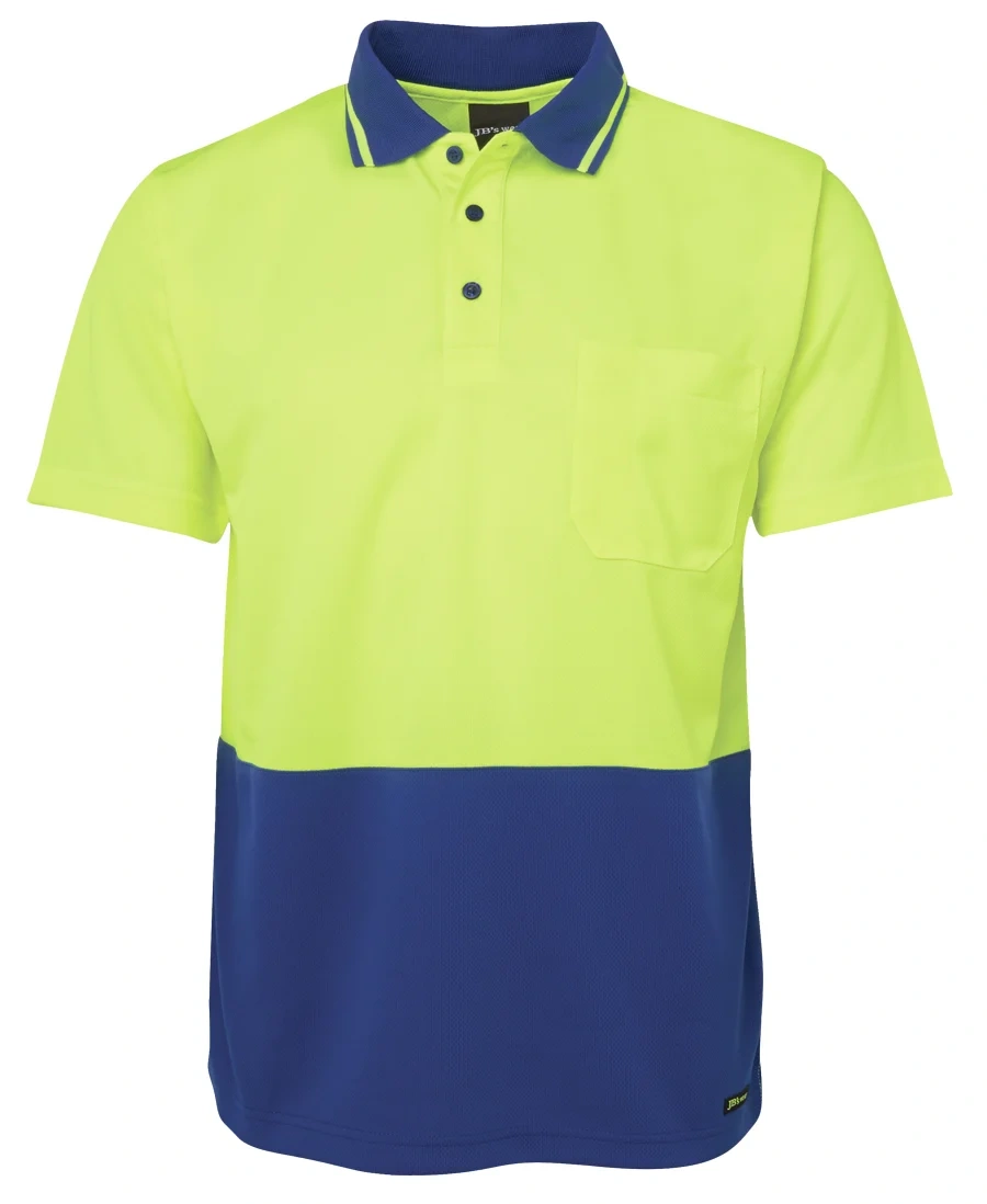 JB's Adults and Kids Hi Vis Non Cuff Traditional Polo - Image 12