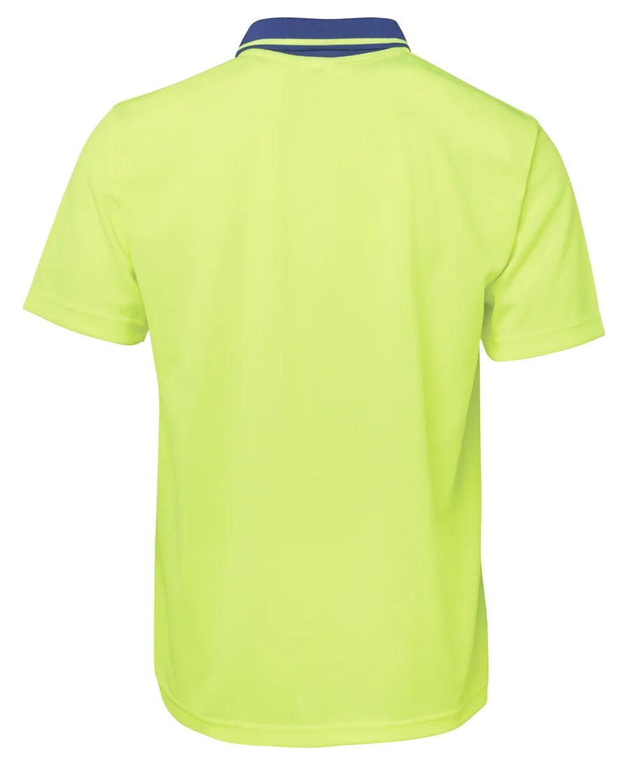 JB's Adults and Kids Hi Vis Non Cuff Traditional Polo - Image 13