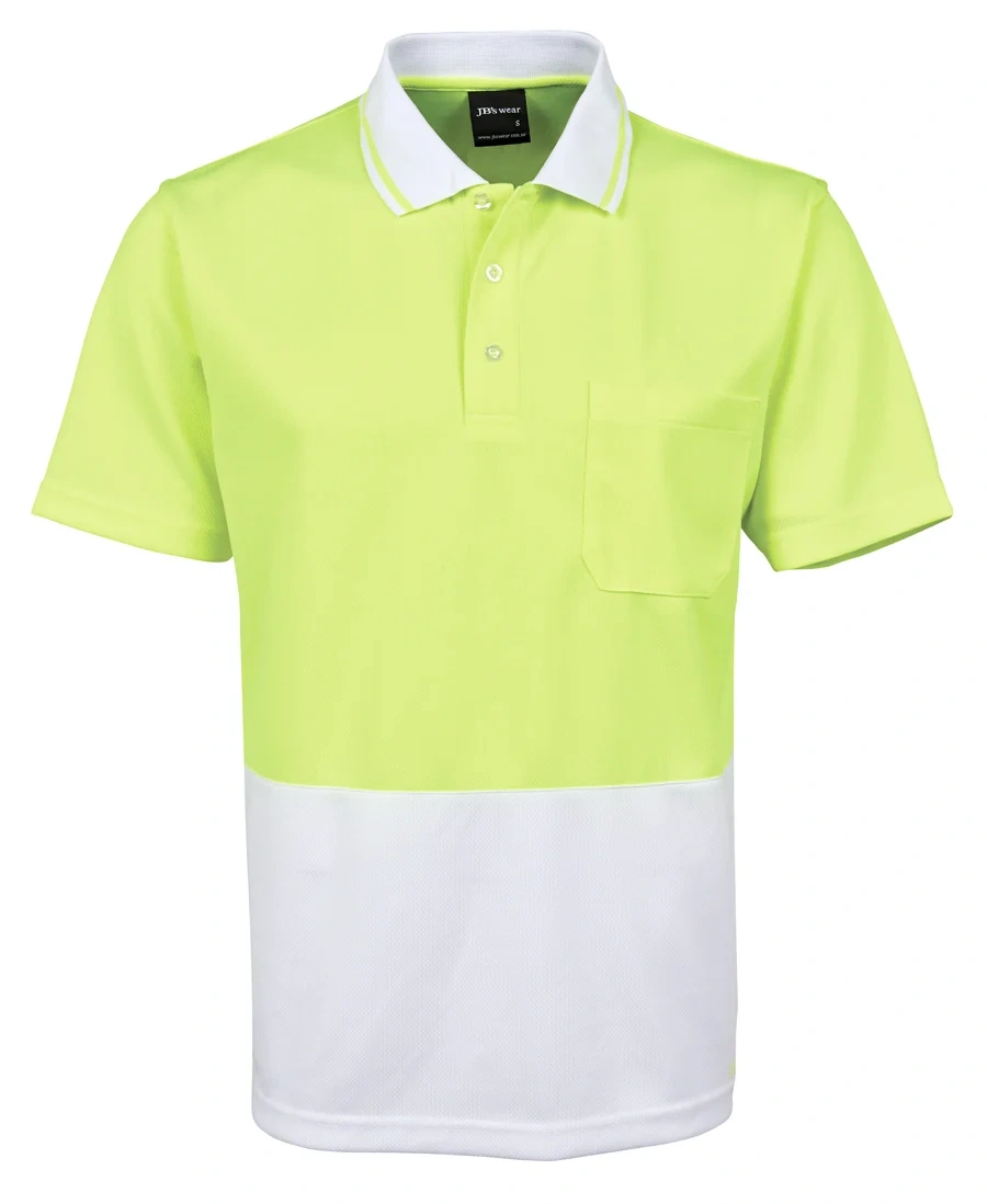 JB's Adults and Kids Hi Vis Non Cuff Traditional Polo - Image 14