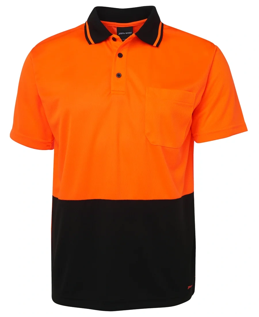 JB's Adults and Kids Hi Vis Non Cuff Traditional Polo - Image 18