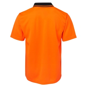 JB's Adults and Kids Hi Vis Non Cuff Traditional Polo - Thumbnail Image 19