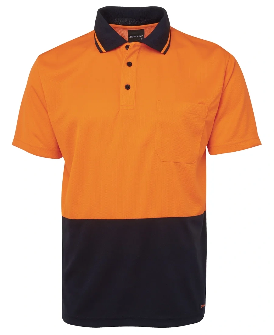JB's Adults and Kids Hi Vis Non Cuff Traditional Polo - Image 24