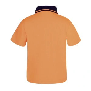 JB's Adults and Kids Hi Vis Non Cuff Traditional Polo - Thumbnail Image 23