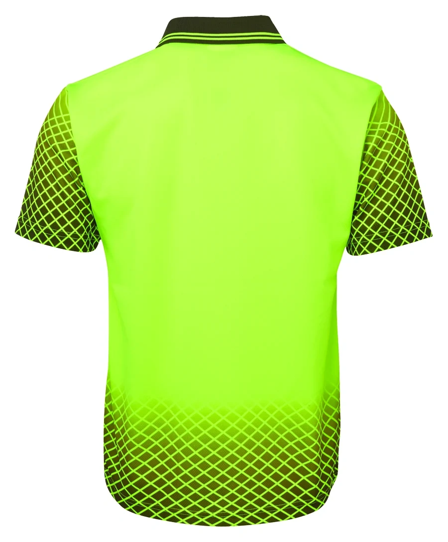 JB's Hi Vis Net Sub Polo - Image 3