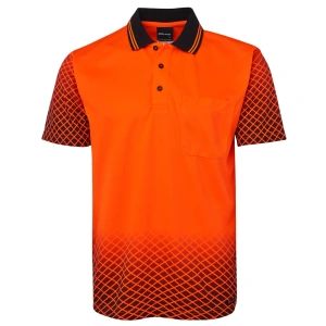 JB's Hi Vis Net Sub Polo - Thumbnail Image 4