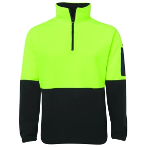 JB's Hi Vis 1/2 Zip Polar Fleece - Thumbnail Image 2