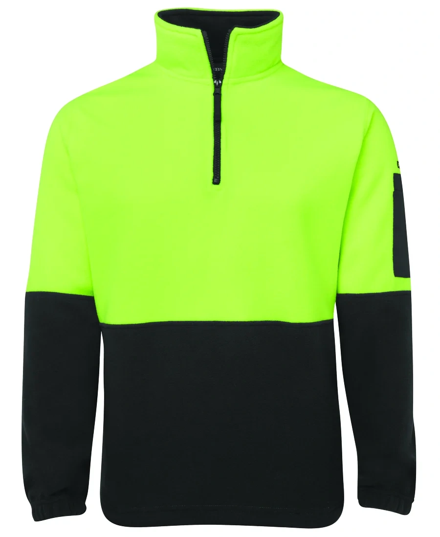 JB's Hi Vis 1/2 Zip Polar Fleece - Image 2