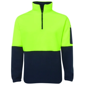 JB's Hi Vis 1/2 Zip Polar Fleece - Thumbnail Image 4