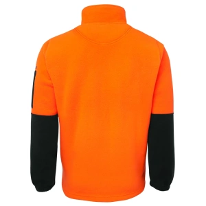 JB's Hi Vis 1/2 Zip Polar Fleece - Thumbnail Image 7