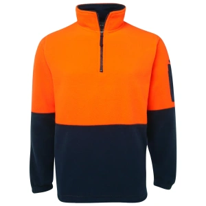 JB's Hi Vis 1/2 Zip Polar Fleece - Thumbnail Image 8