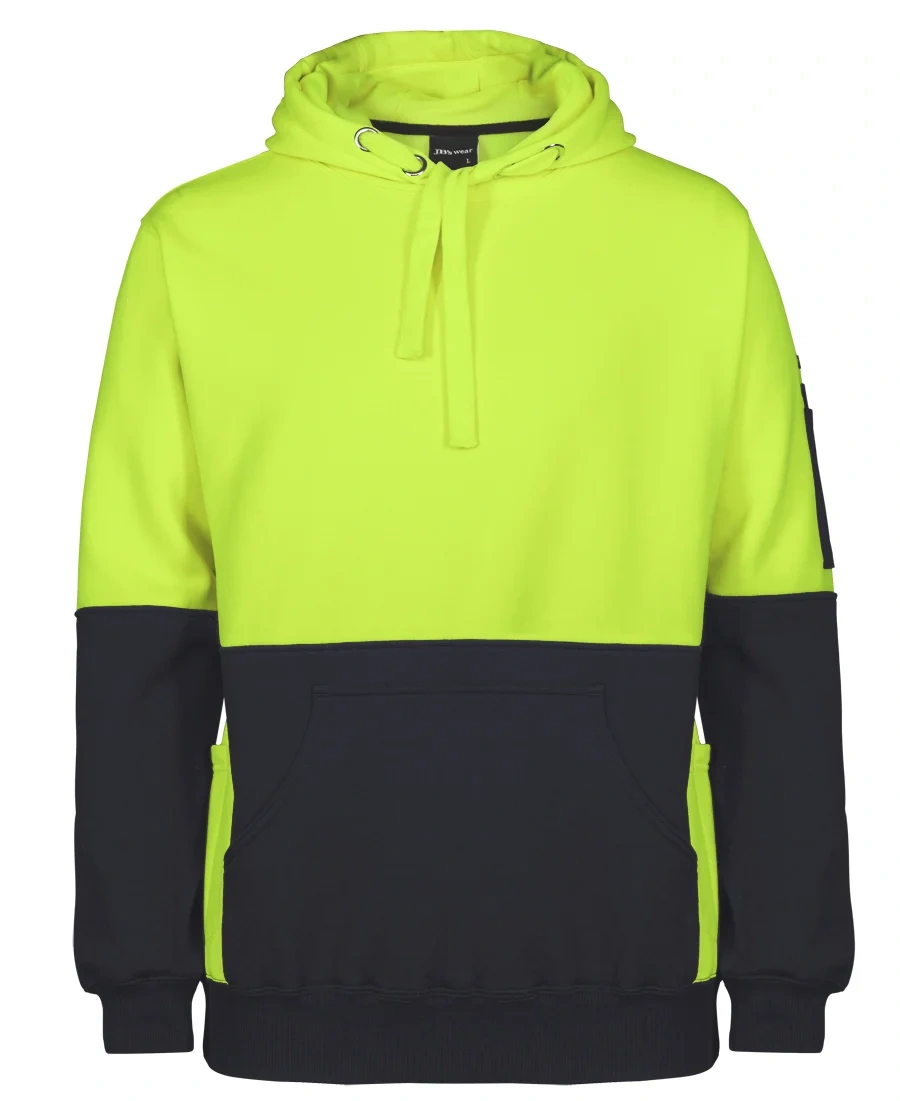 JB's Hi Vis 330G Pull Over Hoodie - Image 2
