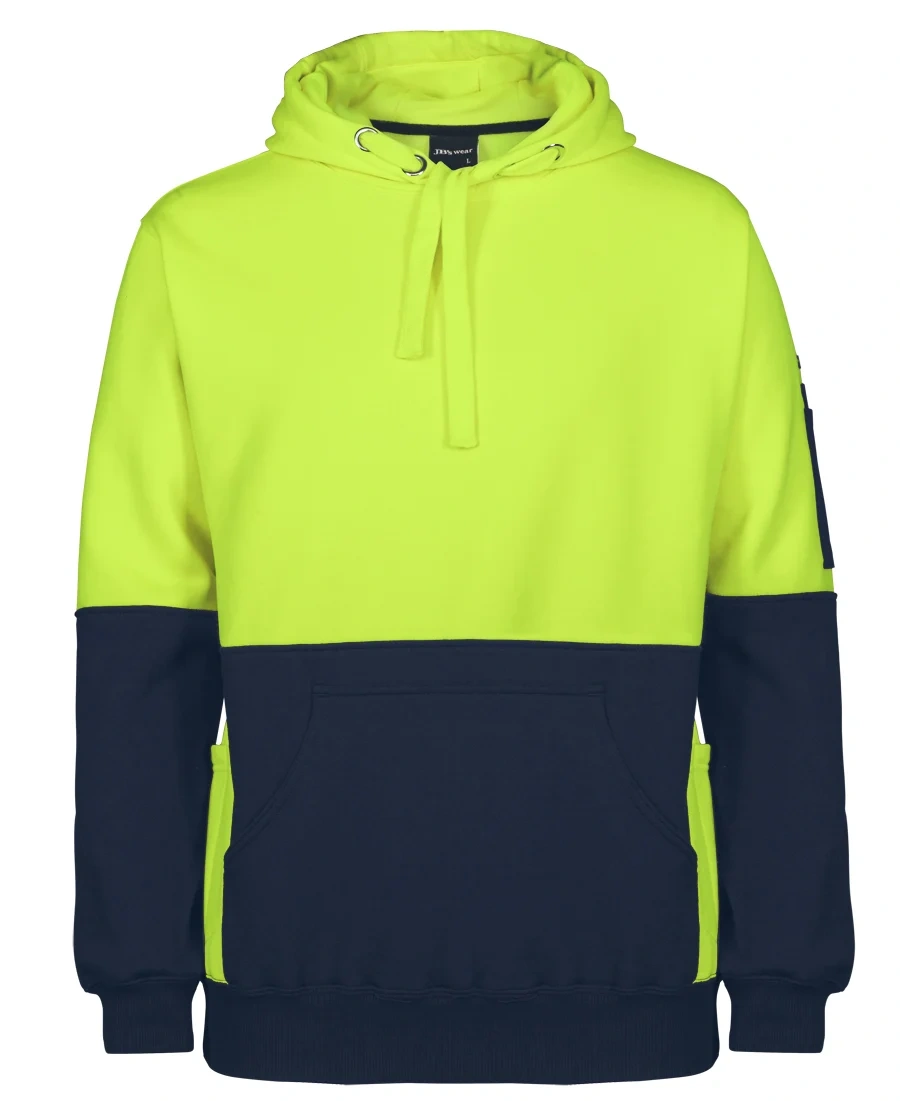 JB's Hi Vis 330G Pull Over Hoodie - Image 4