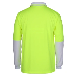 JB's Hi Vis L/S Traditional Polo - Thumbnail Image 11