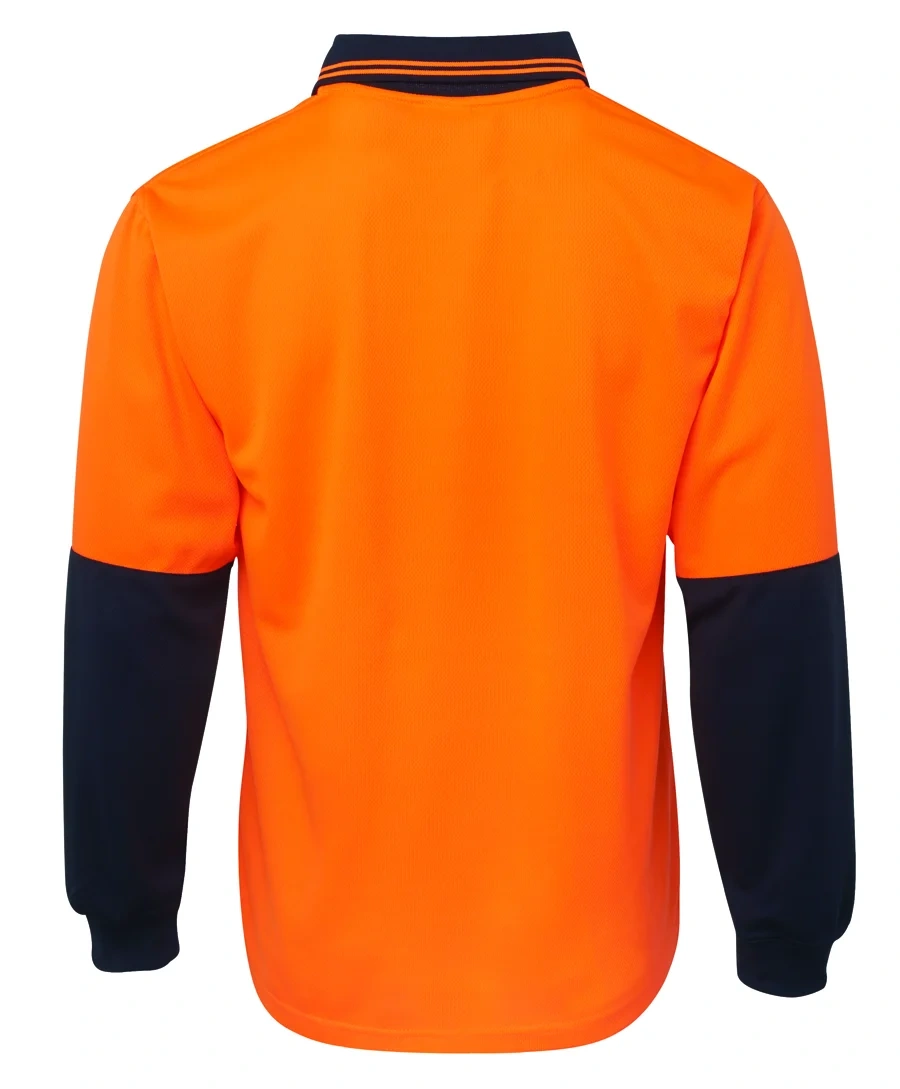 JB's Hi Vis L/S Traditional Polo - Image 15