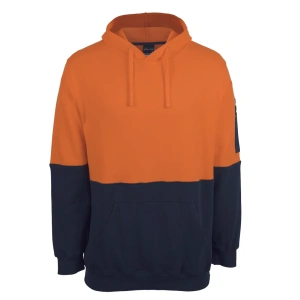 JB's Hi Vis 310 Cotton Pull Over Hoodie - Thumbnail Image 2