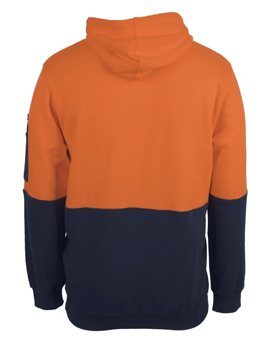 JB's Hi Vis 310 Cotton Pull Over Hoodie - Image 3