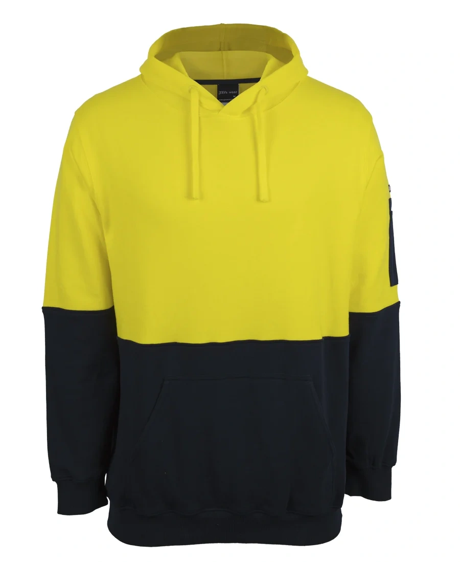 JB's Hi Vis 310 Cotton Pull Over Hoodie - Image 4