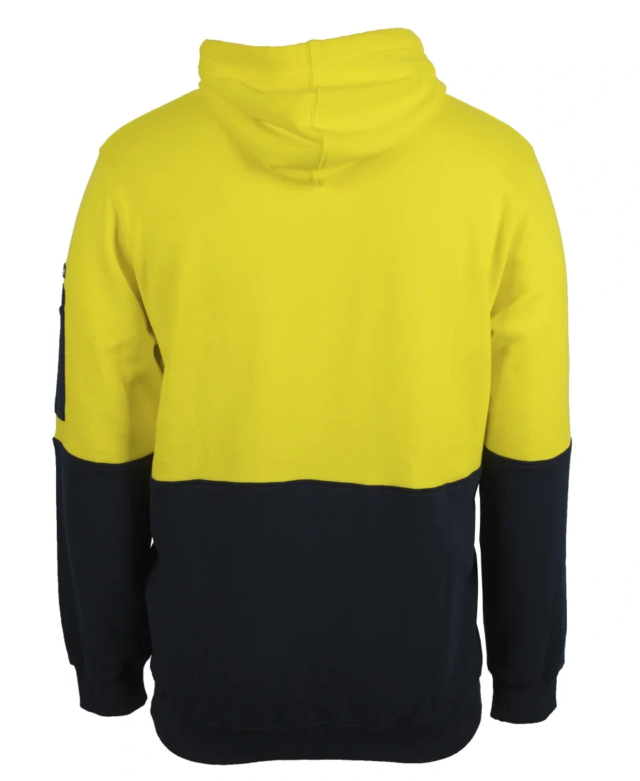 JB's Hi Vis 310 Cotton Pull Over Hoodie - Image 5