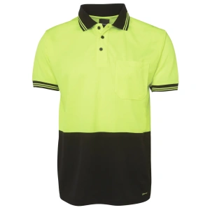 JB's Hi Vis S/S Traditional Polo - Thumbnail Image 2