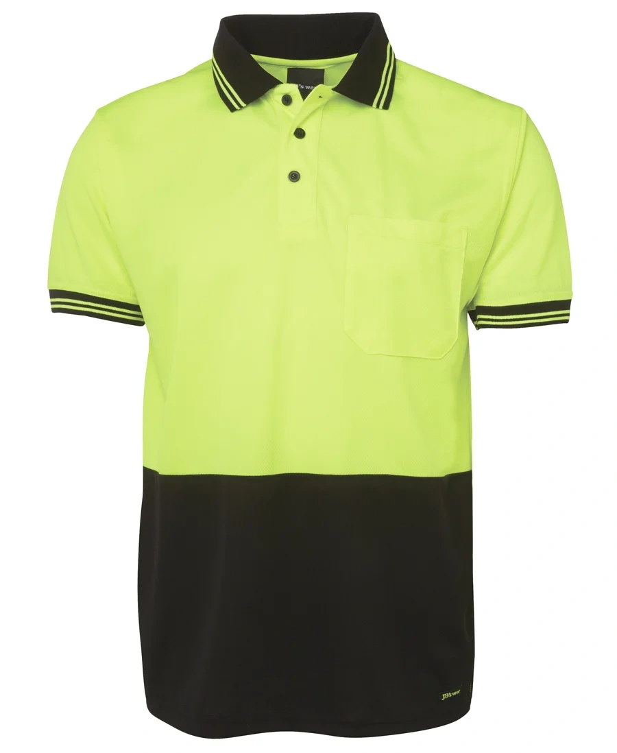 JB's Hi Vis S/S Traditional Polo - Image 2