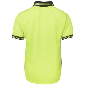 JB's Hi Vis S/S Traditional Polo - Thumbnail Image 3