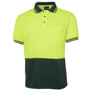 JB's Hi Vis S/S Traditional Polo - Thumbnail Image 4