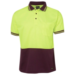 JB's Hi Vis S/S Traditional Polo - Thumbnail Image 8