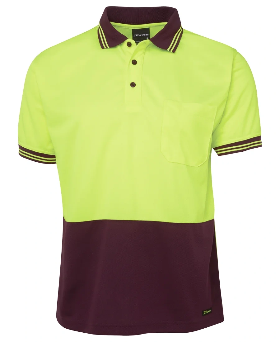 JB's Hi Vis S/S Traditional Polo - Image 8