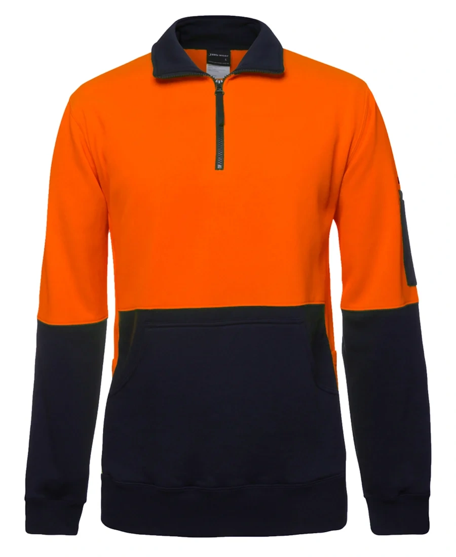 JB's Hi Vis 330G 1/2 Zip Fleece - Image 4