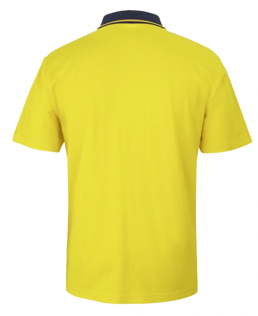 JB's Hi Vis S/S Cotton Pique Trad Polo - Image 5