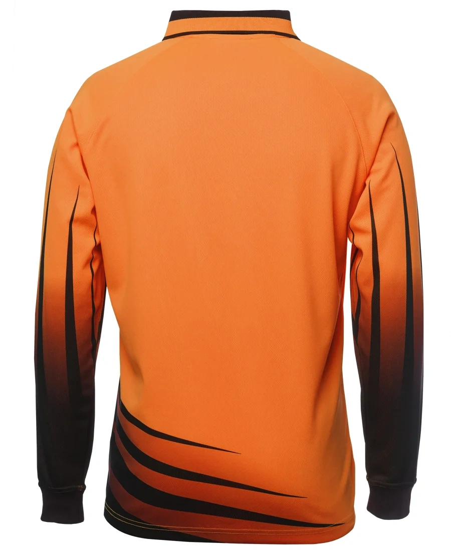 JB's Hi Vis L/S Rippa Sub Polo - Image 5