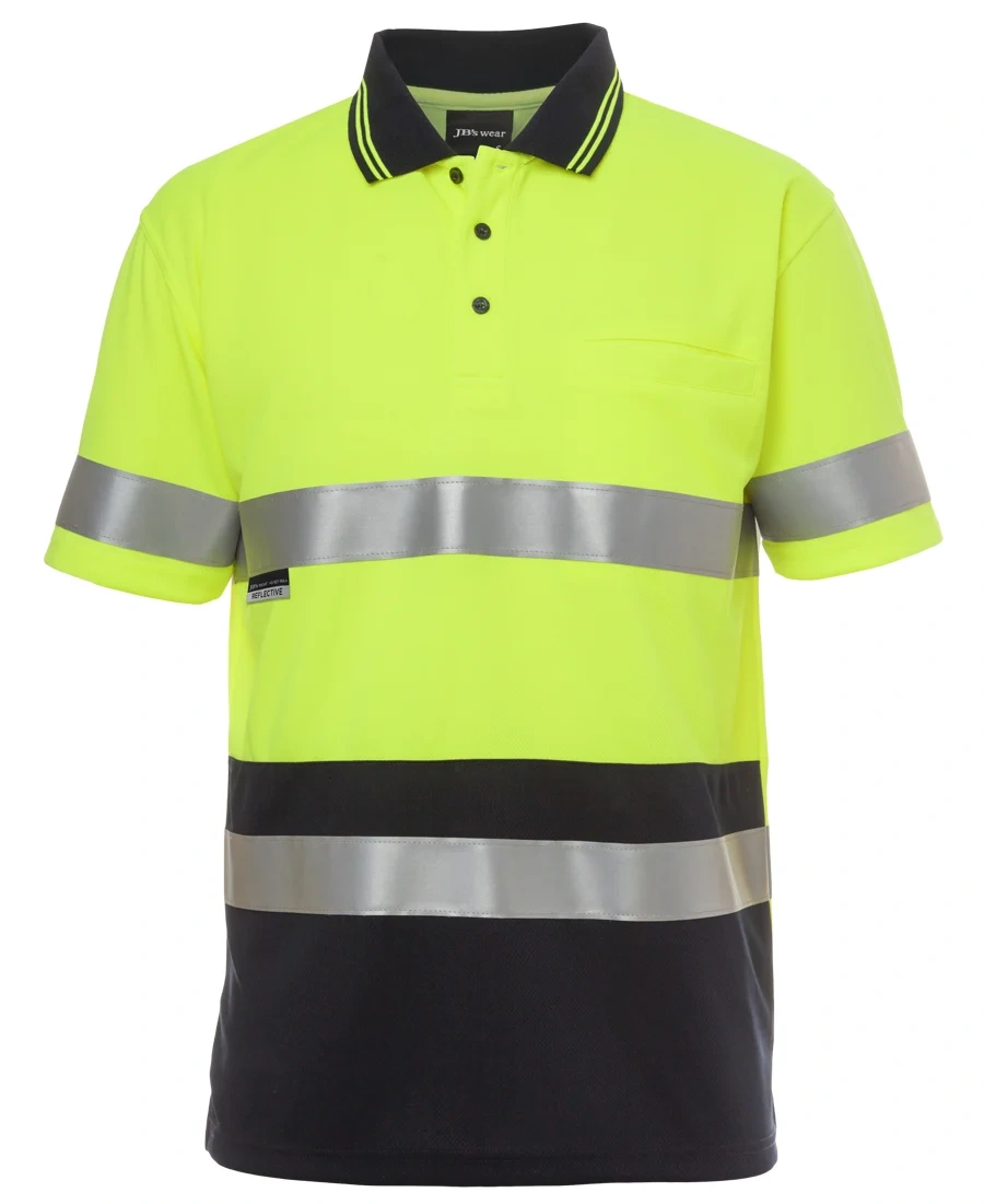 JB's Hi Vis S/S (D+N) Traditional Polo - Image 2