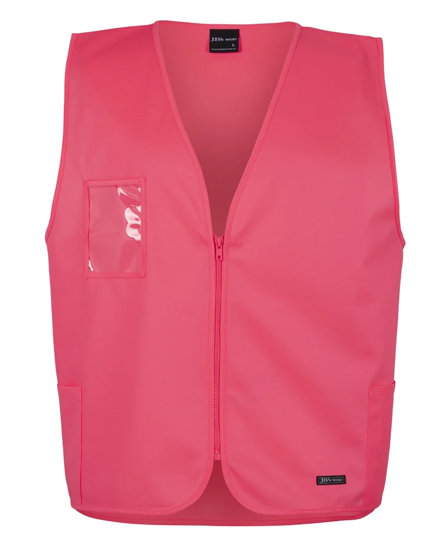 JB's Hi Vis Zip Safety Vest - Image 4