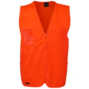 JB's Hi Vis Zip Safety Vest - Thumbnail Image 6