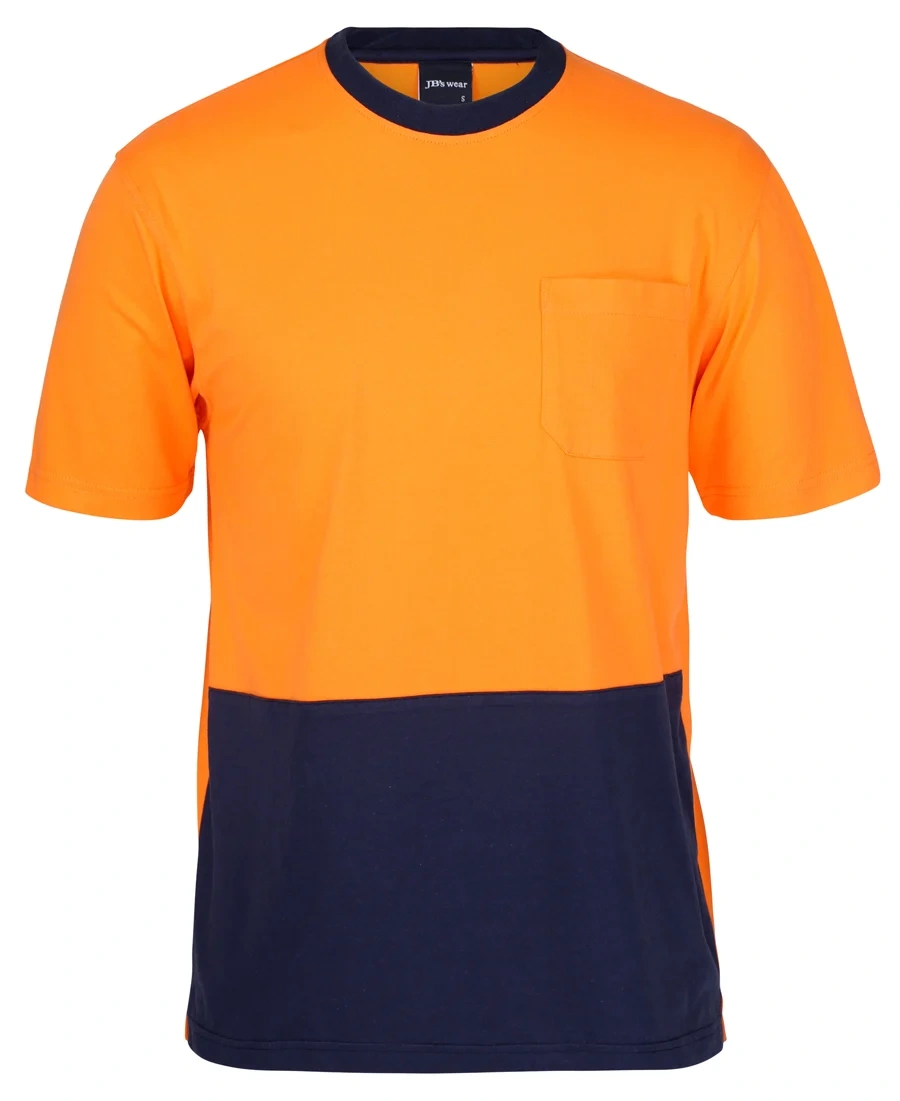 JB's Hi Vis Crew Neck Cotton T-Shirt - Image 2