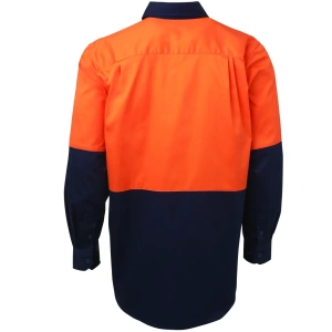 JB's Hi Vis L/S 190G Work Shirt - Thumbnail Image 3