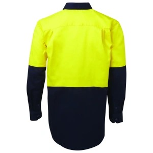 JB's Hi Vis L/S 190G Work Shirt - Thumbnail Image 5